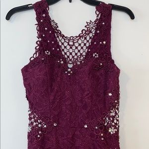 Floor length formal gown